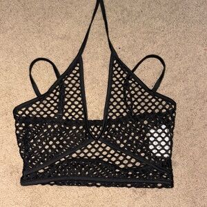 Fishnet Rave Top